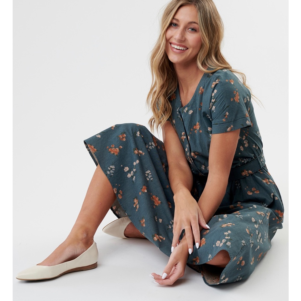 Belted Midi Dress